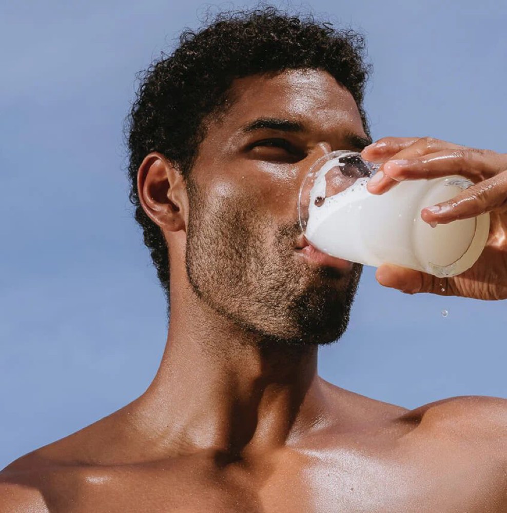 Person with a Stacks supplement